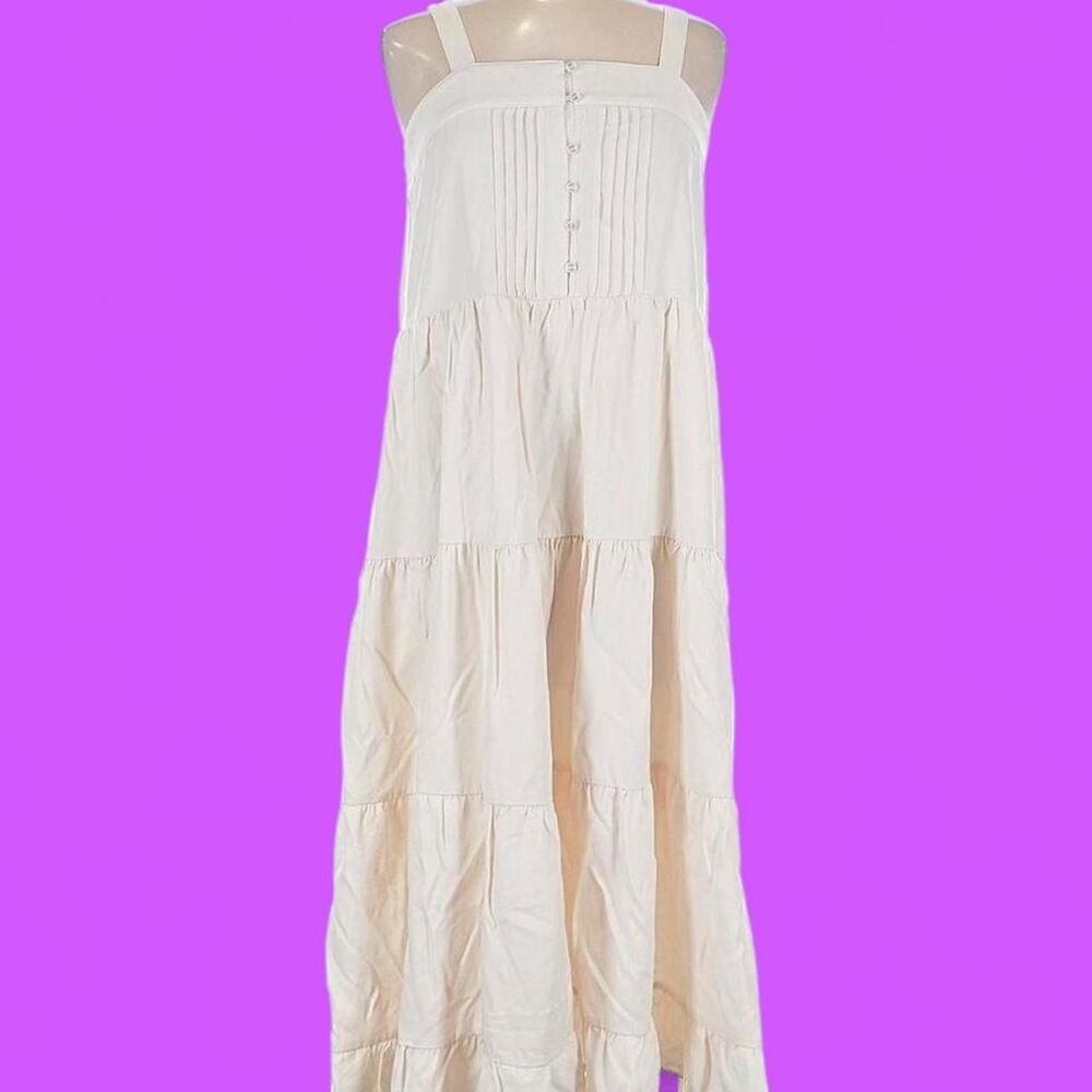 Entro Women's Ivory Tiered Dress